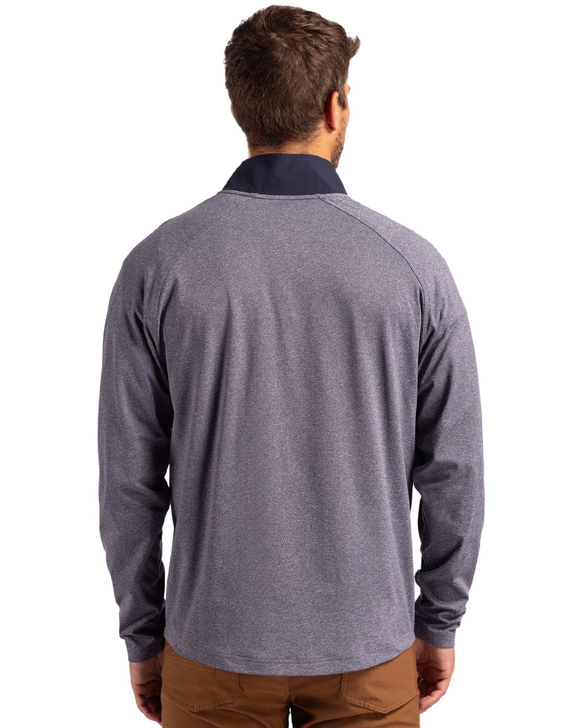Cutter & Buck® Adapt Eco Knit Hybrid Recycled Mens Quarter Zip