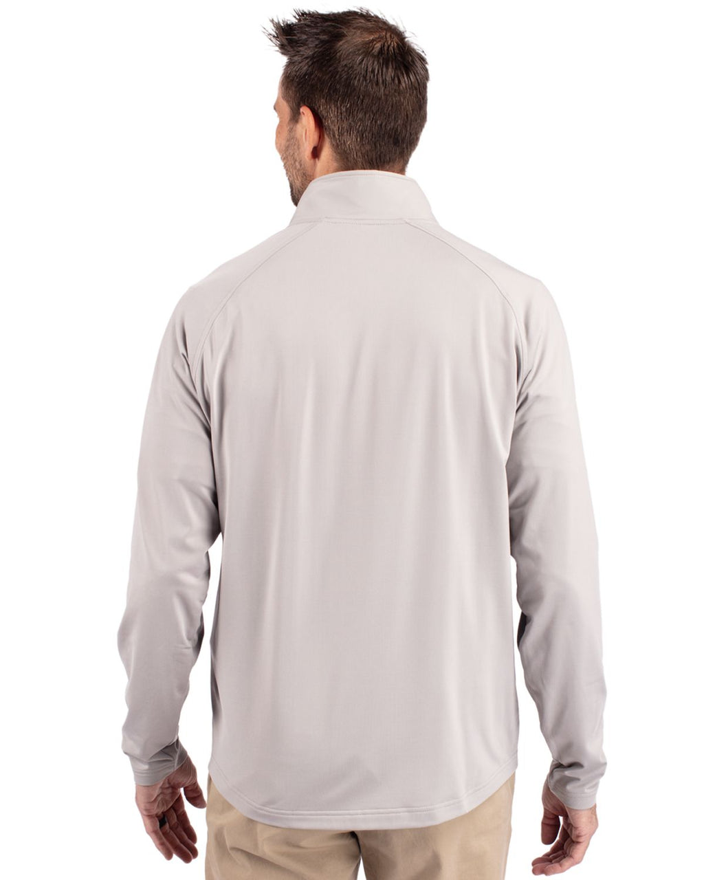 Cutter & Buck® Adapt Eco Knit Hybrid Recycled Mens Quarter Zip