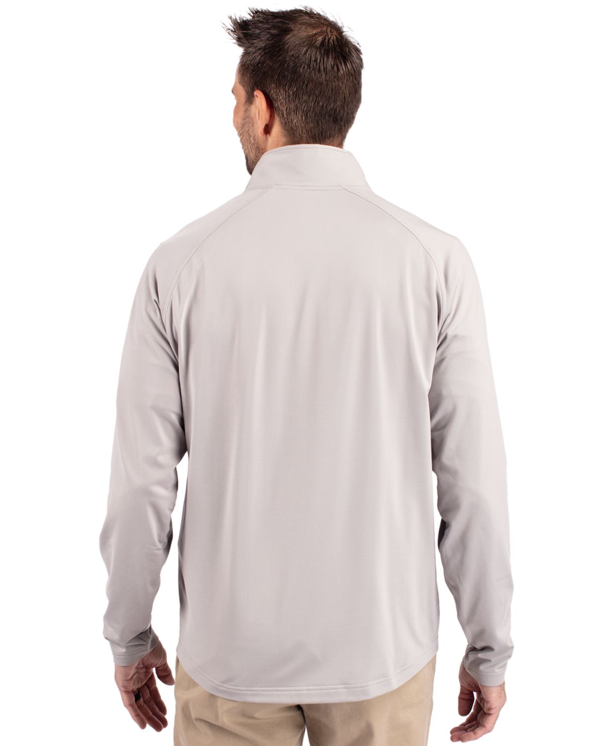 Cutter & Buck® Adapt Eco Knit Hybrid Recycled Mens Quarter Zip