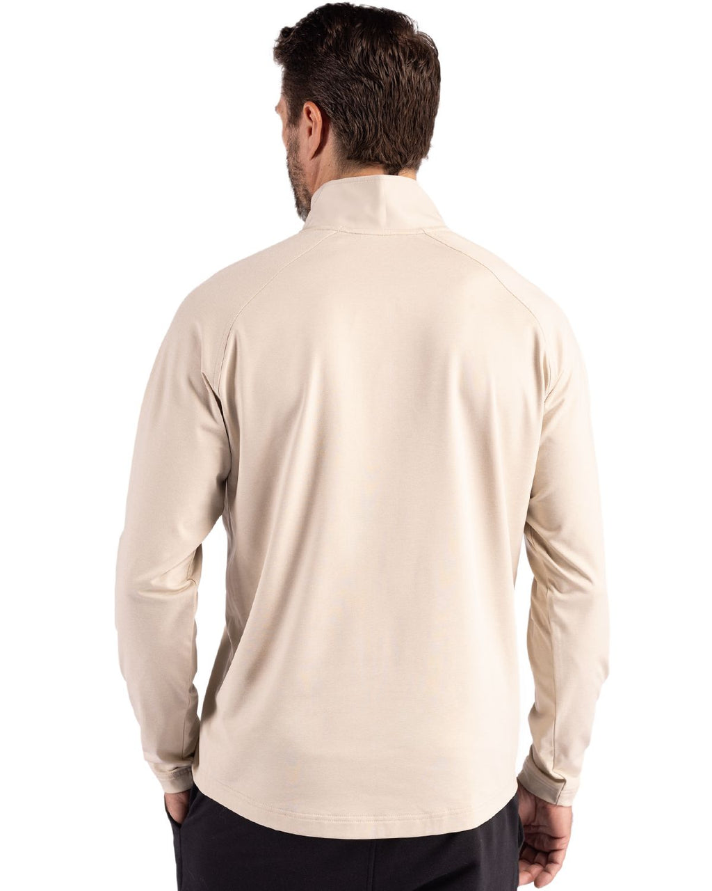 Cutter & Buck® Adapt Eco Knit Hybrid Recycled Mens Quarter Zip