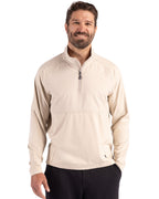 Cutter & Buck® Adapt Eco Knit Hybrid Recycled Mens Quarter Zip
