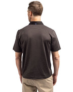 Cutter & Buck® Virtue Eco Pique Micro Stripe Recycled Mens Big & Tall Polo