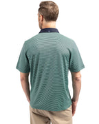 Cutter & Buck® Virtue Eco Pique Micro Stripe Recycled Mens Polo