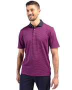 Cutter & Buck® Virtue Eco Pique Micro Stripe Recycled Mens Polo