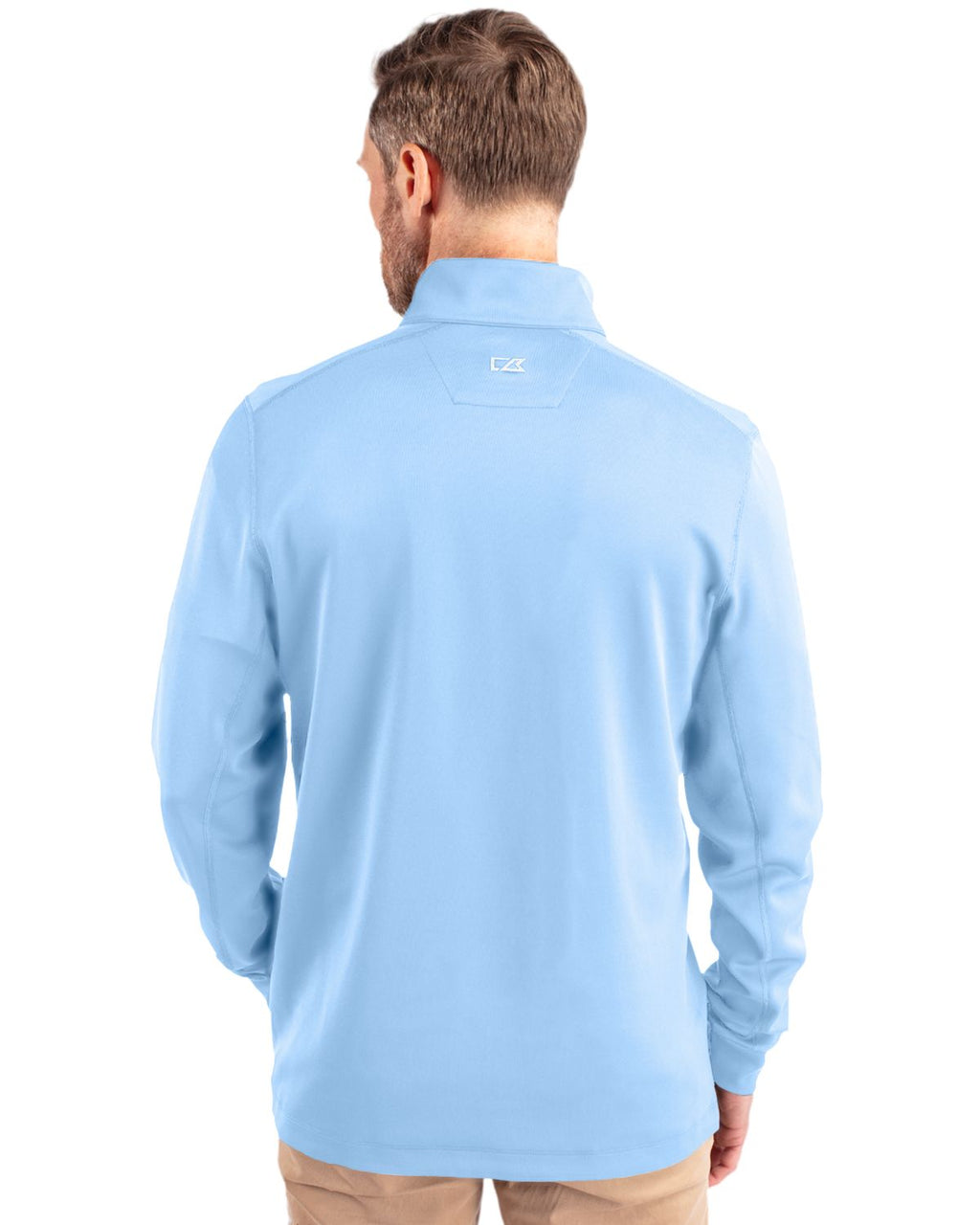 Cutter & Buck® Traverse Stretch Eco Quarter Zip Mens Pull Over