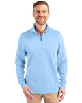 Cutter & Buck® Traverse Stretch Eco Quarter Zip Mens Pull Over