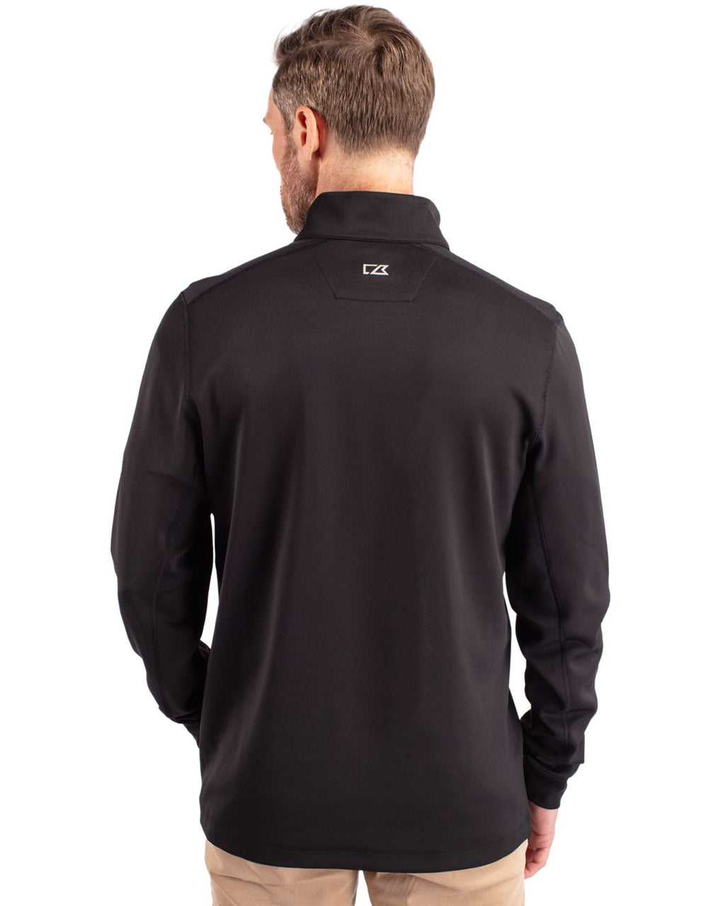 Cutter & Buck® Traverse Stretch Eco Quarter Zip Mens Pull Over