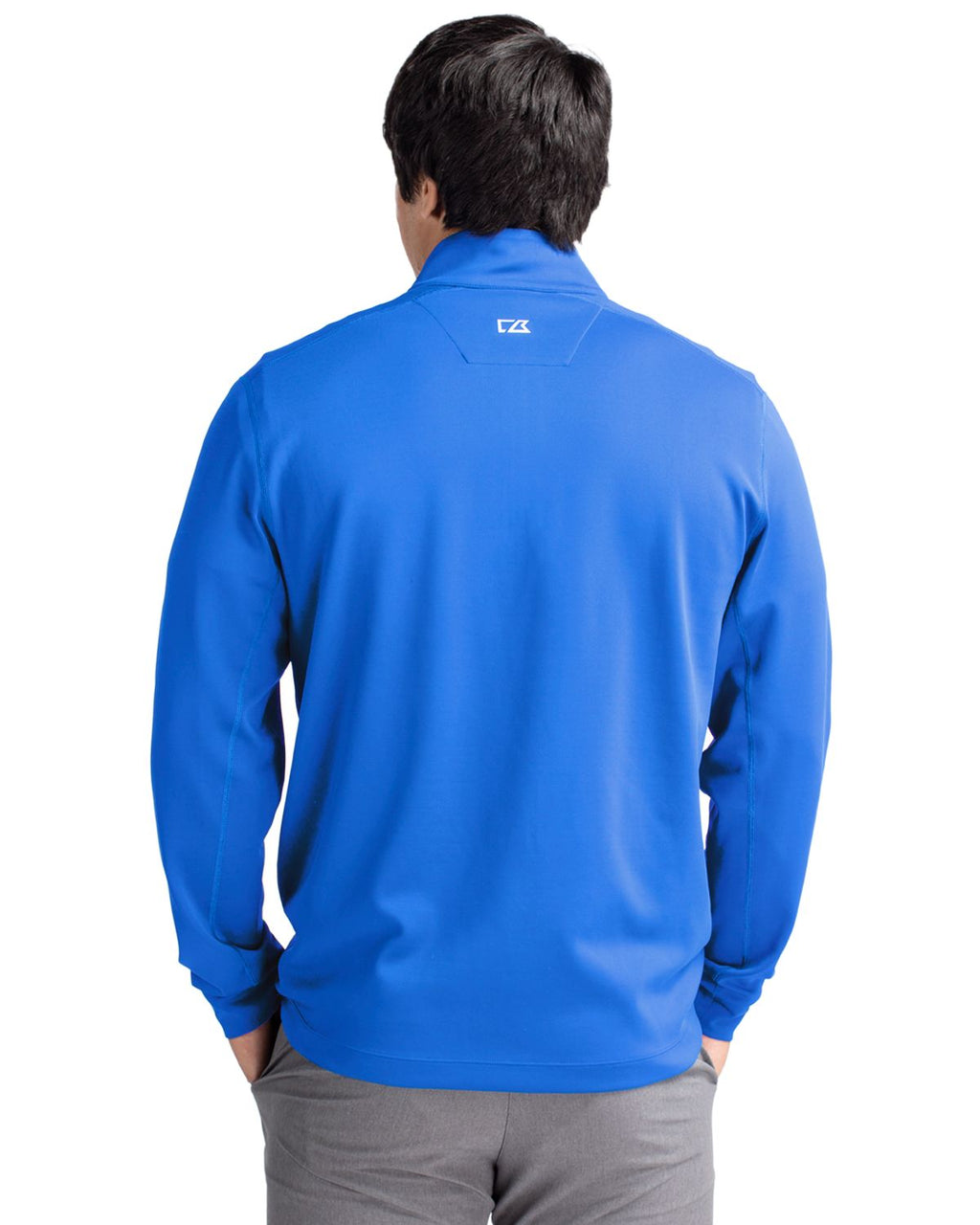 Cutter & Buck® Traverse Stretch Eco Quarter Zip Mens Pull Over