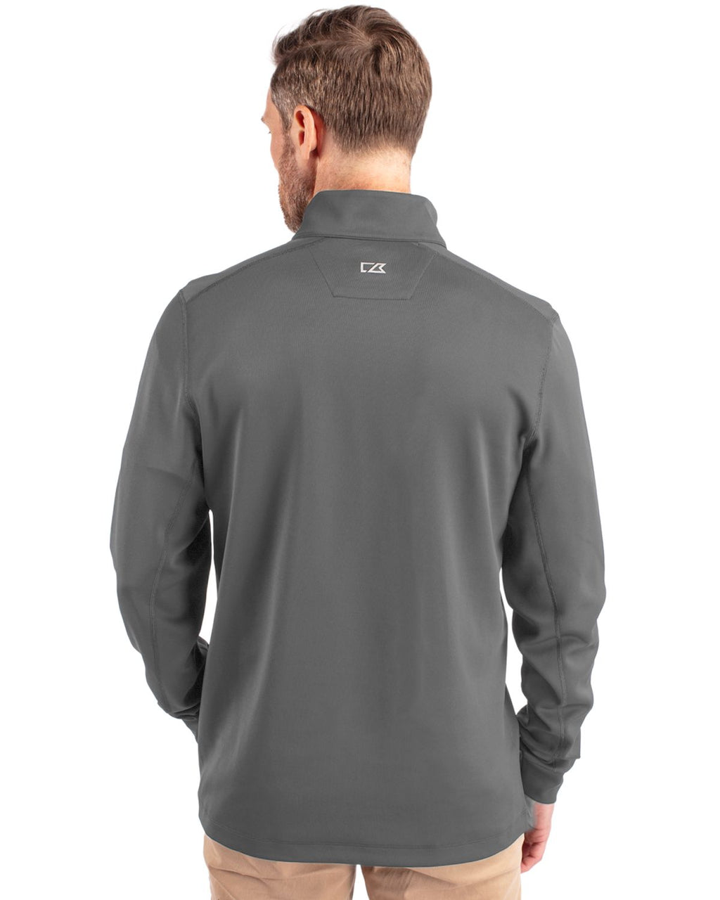 Cutter & Buck® Traverse Stretch Eco Quarter Zip Mens Big and Tall Pull Over