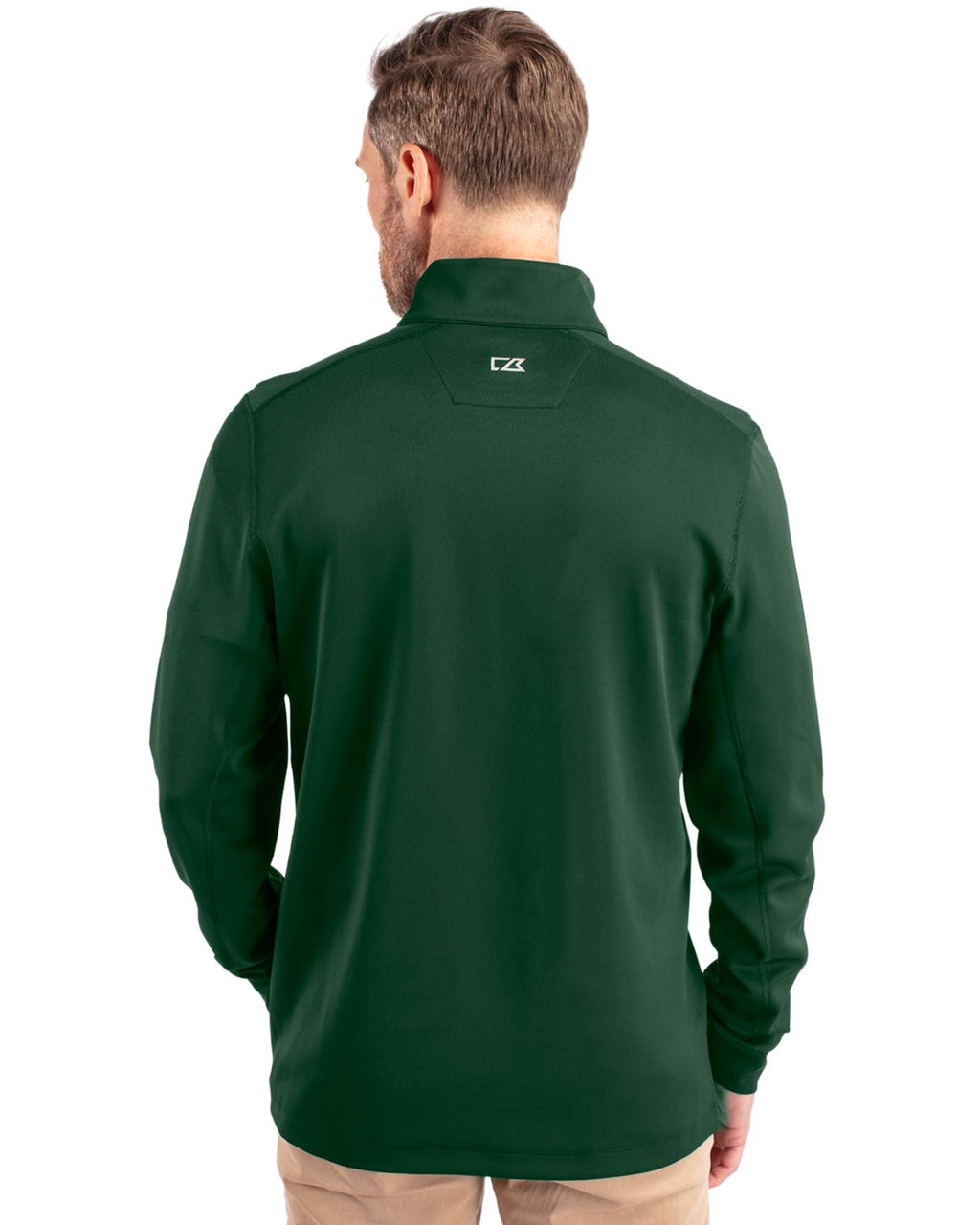 Cutter & Buck® Traverse Stretch Eco Quarter Zip Mens Pull Over
