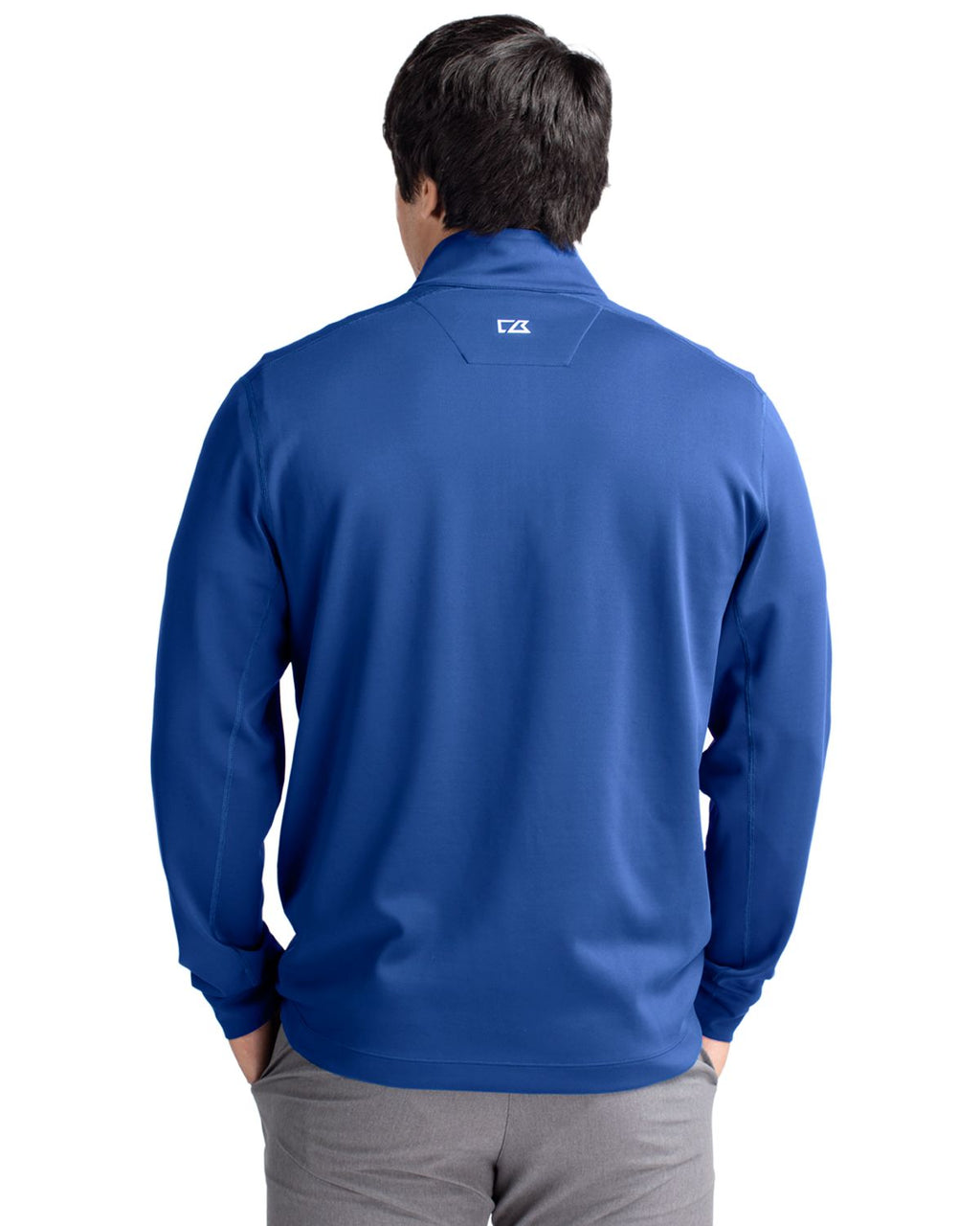 Cutter & Buck® Traverse Stretch Eco Quarter Zip Mens Pull Over