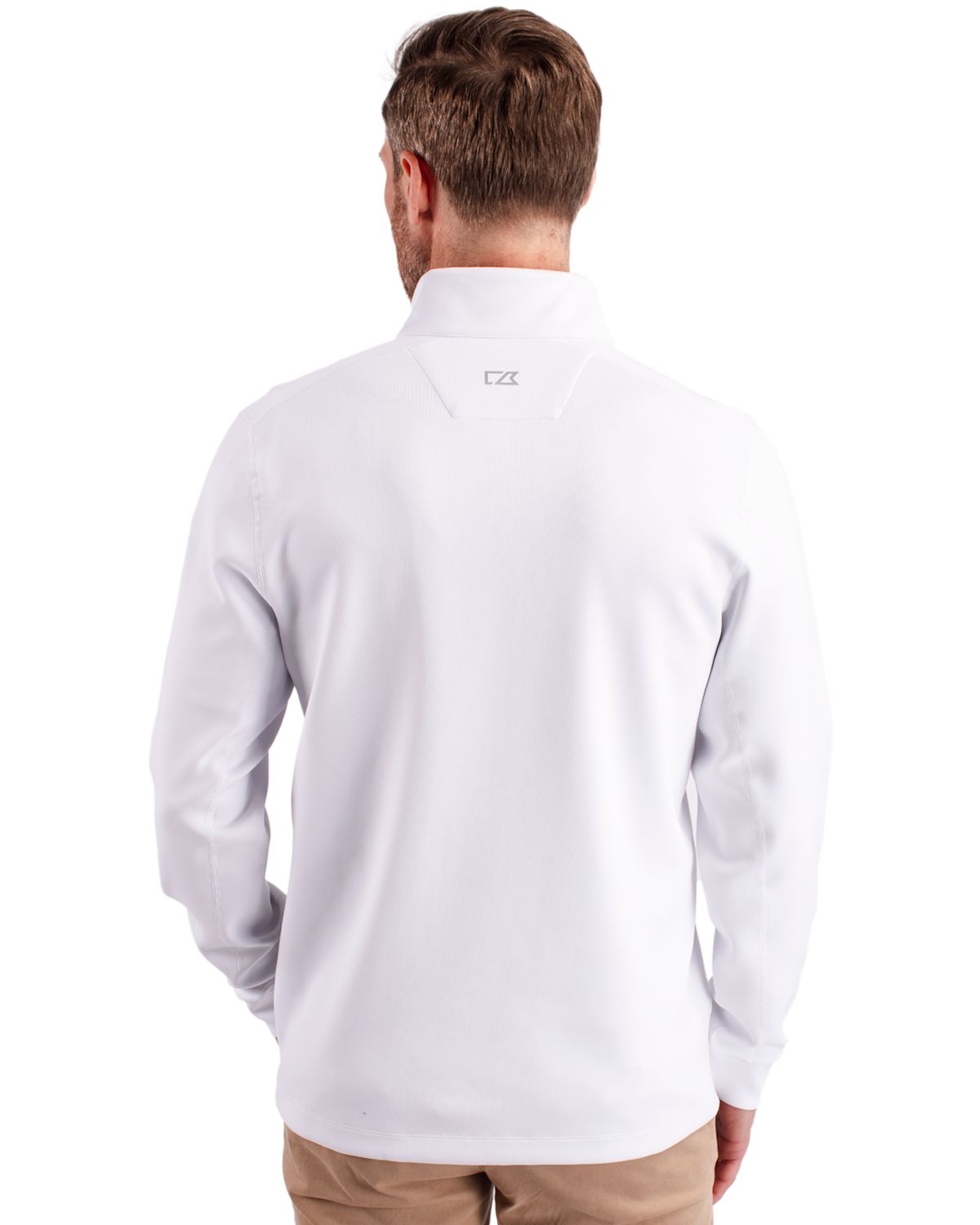 Cutter & Buck® Traverse Stretch Eco Quarter Zip Mens Pull Over
