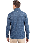 Cutter & Buck® Traverse Stretch Eco Camo Print Quarter Zip Mens Big and Tall Pull Over