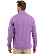 Cutter & Buck® Adapt Eco Knit Heather Mens Quarter Zip Pull Over