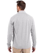 Cutter & Buck® Adapt Eco Knit Heather Mens Quarter Zip Pull Over