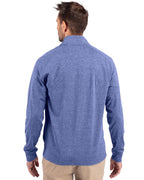 Cutter & Buck® Adapt Eco Knit Heather Mens Big & Tall Quarter Zip Pull Over