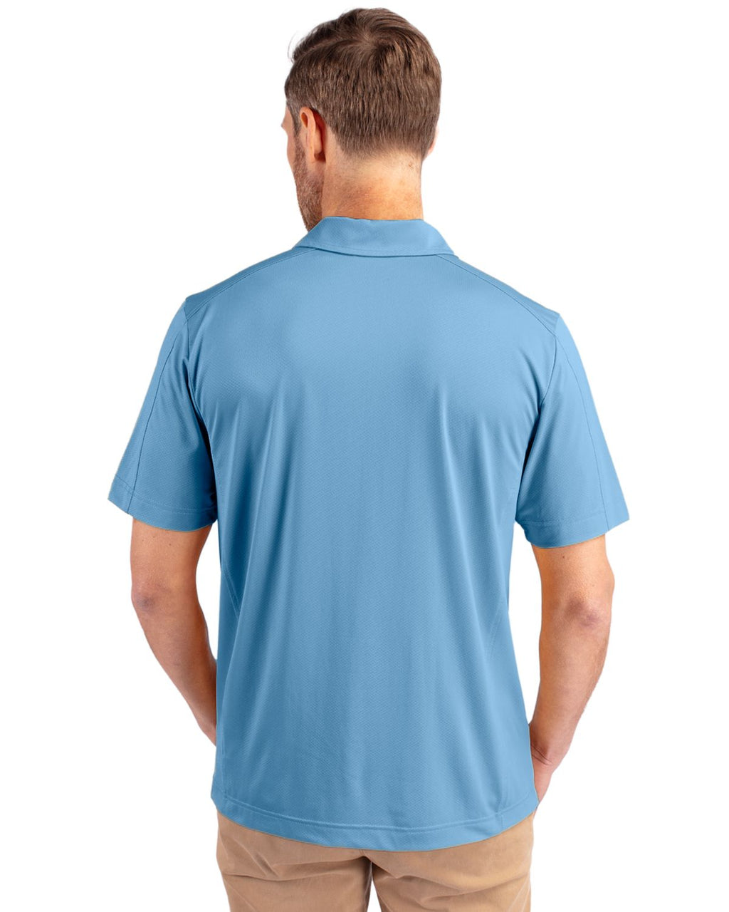 Cutter & Buck® Prospect Eco Textured Stretch Recycled Mens Big & Tall Polo