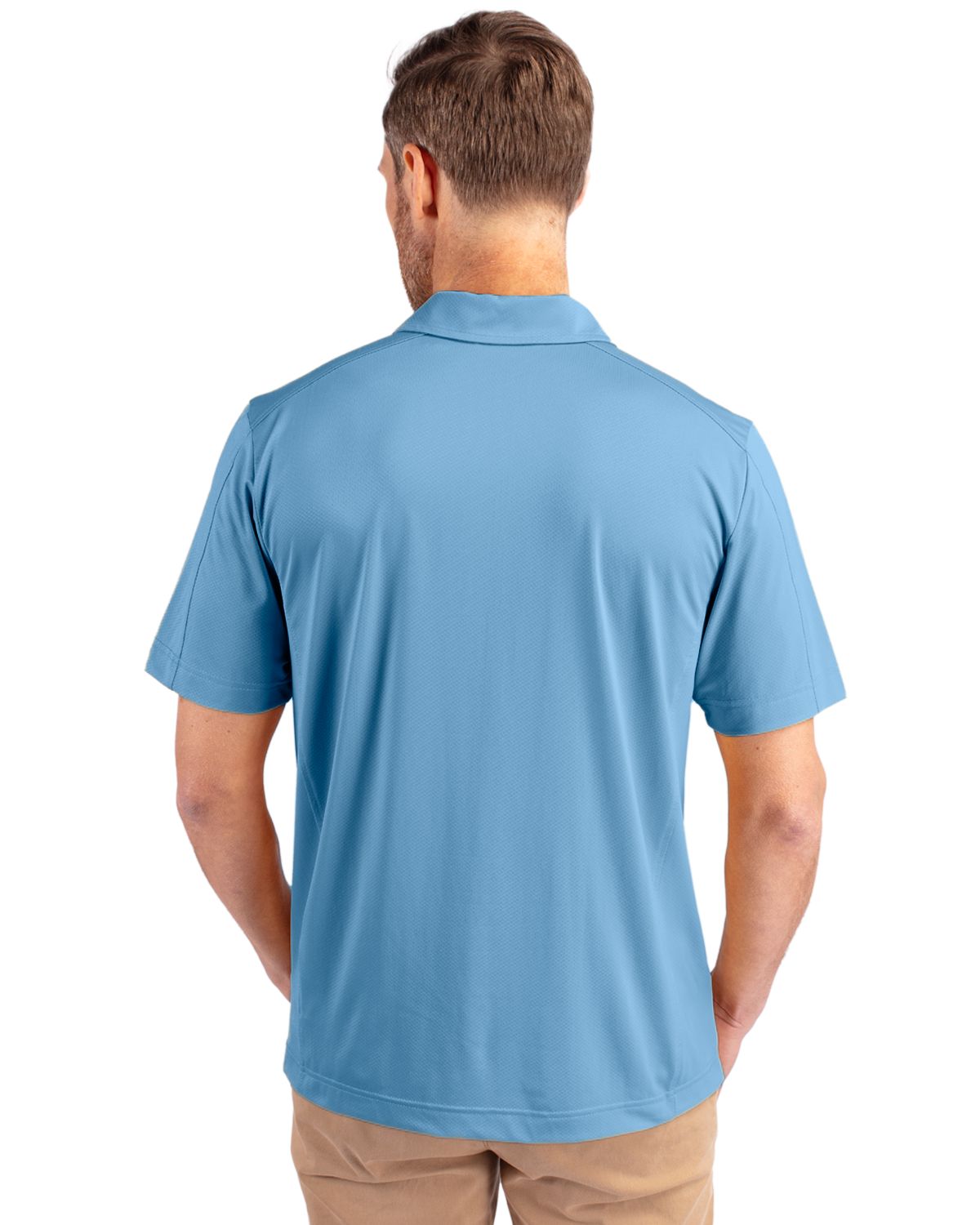 Cutter & Buck® Prospect Eco Textured Stretch Recycled Mens Big & Tall Polo