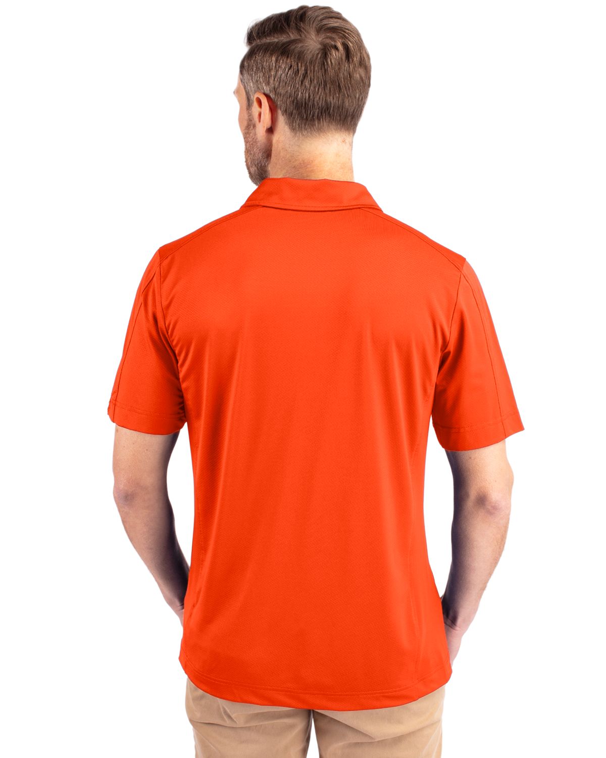 Cutter & Buck® Prospect Eco Textured Stretch Recycled Mens Big & Tall Polo