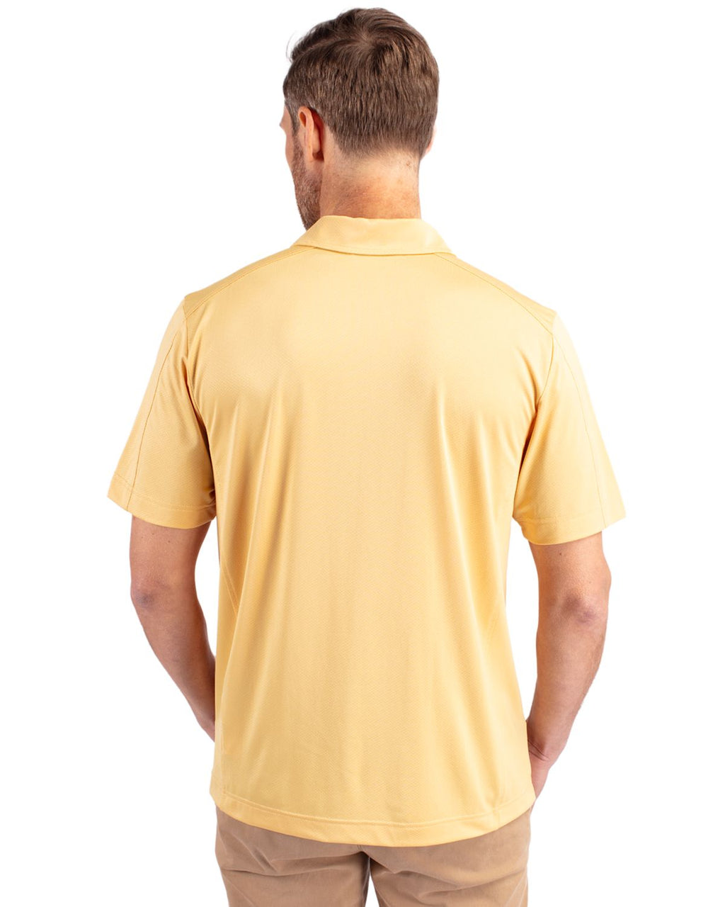 Cutter & Buck® Prospect Eco Textured Stretch Recycled Mens Short Sleeve Polo