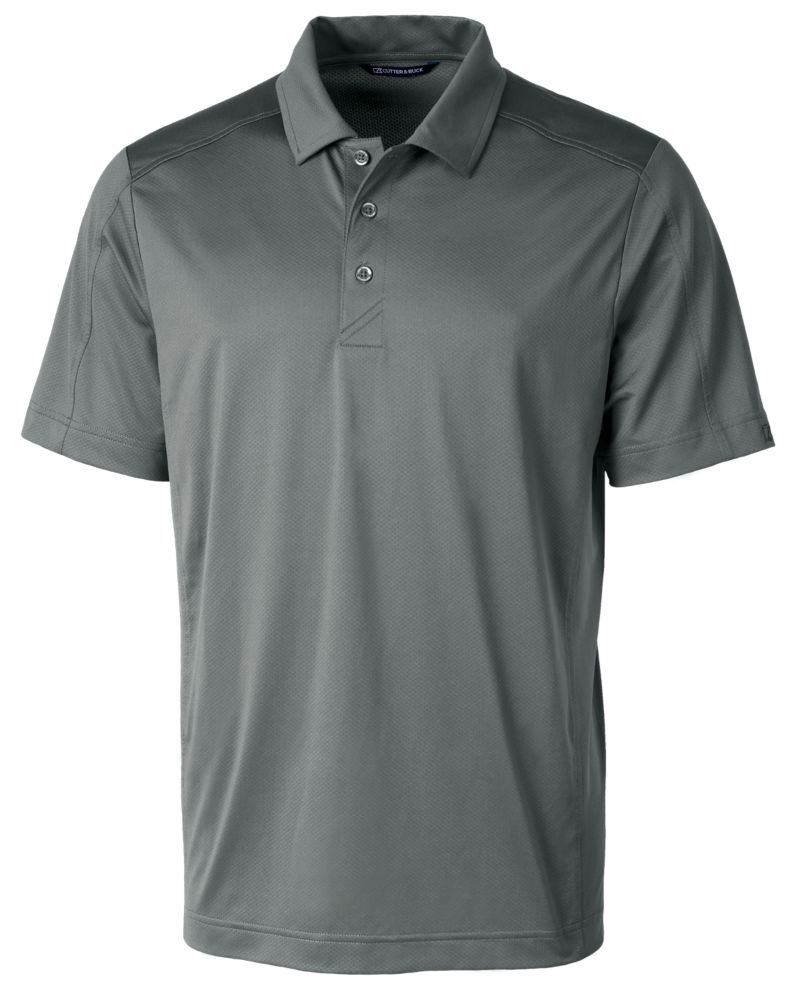 Cutter & Buck® Prospect Eco Textured Stretch Recycled Mens Big & Tall Polo