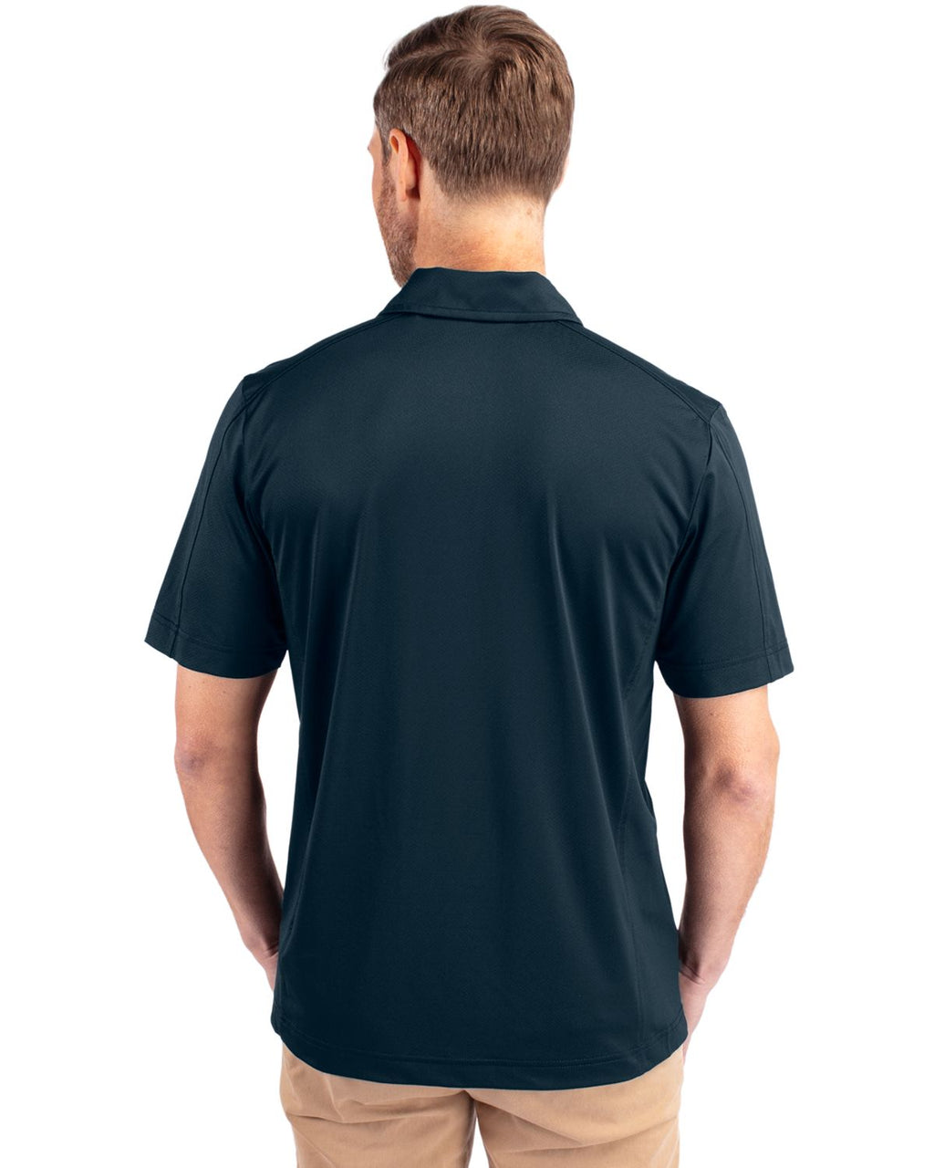 Cutter & Buck® Prospect Eco Textured Stretch Recycled Mens Big & Tall Polo