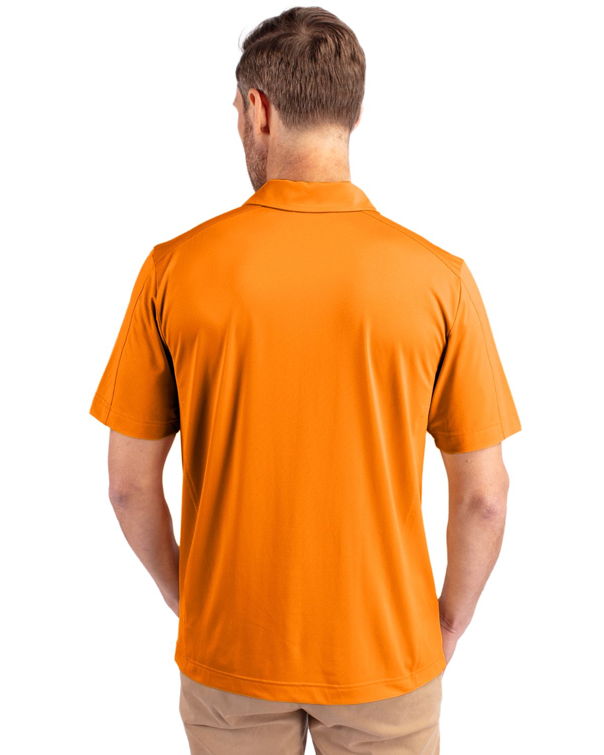 Cutter & Buck® Prospect Eco Textured Stretch Recycled Mens Short Sleeve Polo