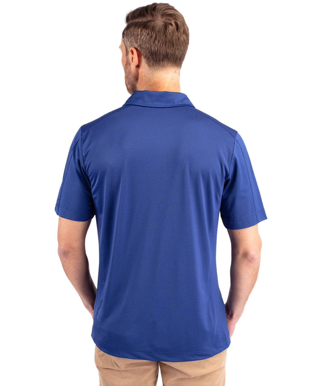 Cutter & Buck® Prospect Eco Textured Stretch Recycled Mens Short Sleeve Polo