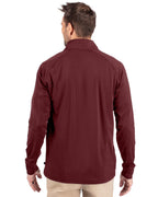 Cutter & Buck® Adapt Eco Knit Stretch Recycled Mens Quarter Zip Pull Over