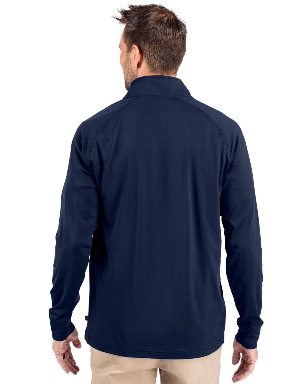Cutter & Buck® Adapt Eco Knit Stretch Recycled Mens Quarter Zip Pull Over