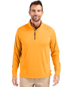 Cutter & Buck® Adapt Eco Knit Stretch Recycled Mens Quarter Zip Pull Over
