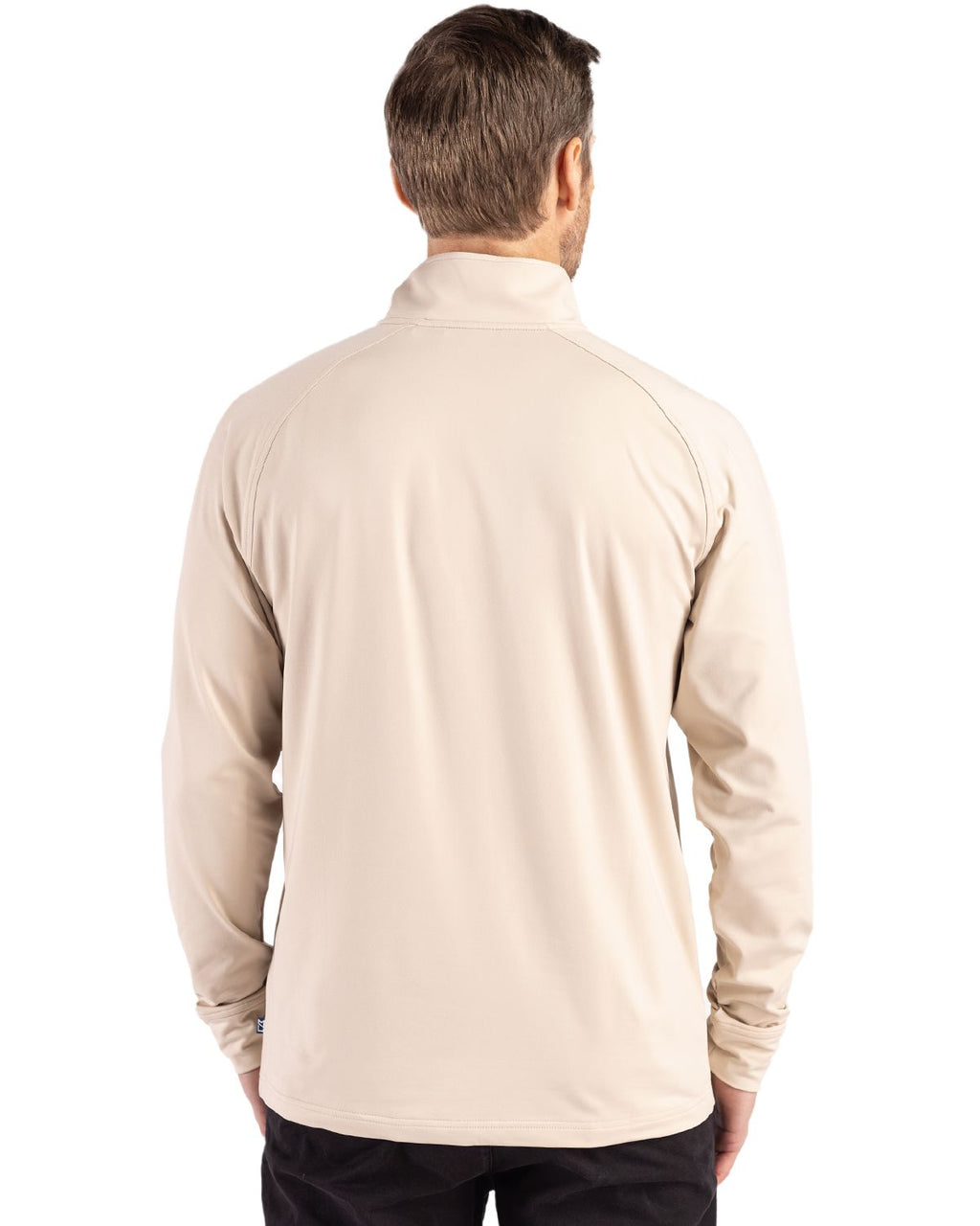 Cutter & Buck® Adapt Eco Knit Stretch Recycled Mens Quarter Zip Pull Over