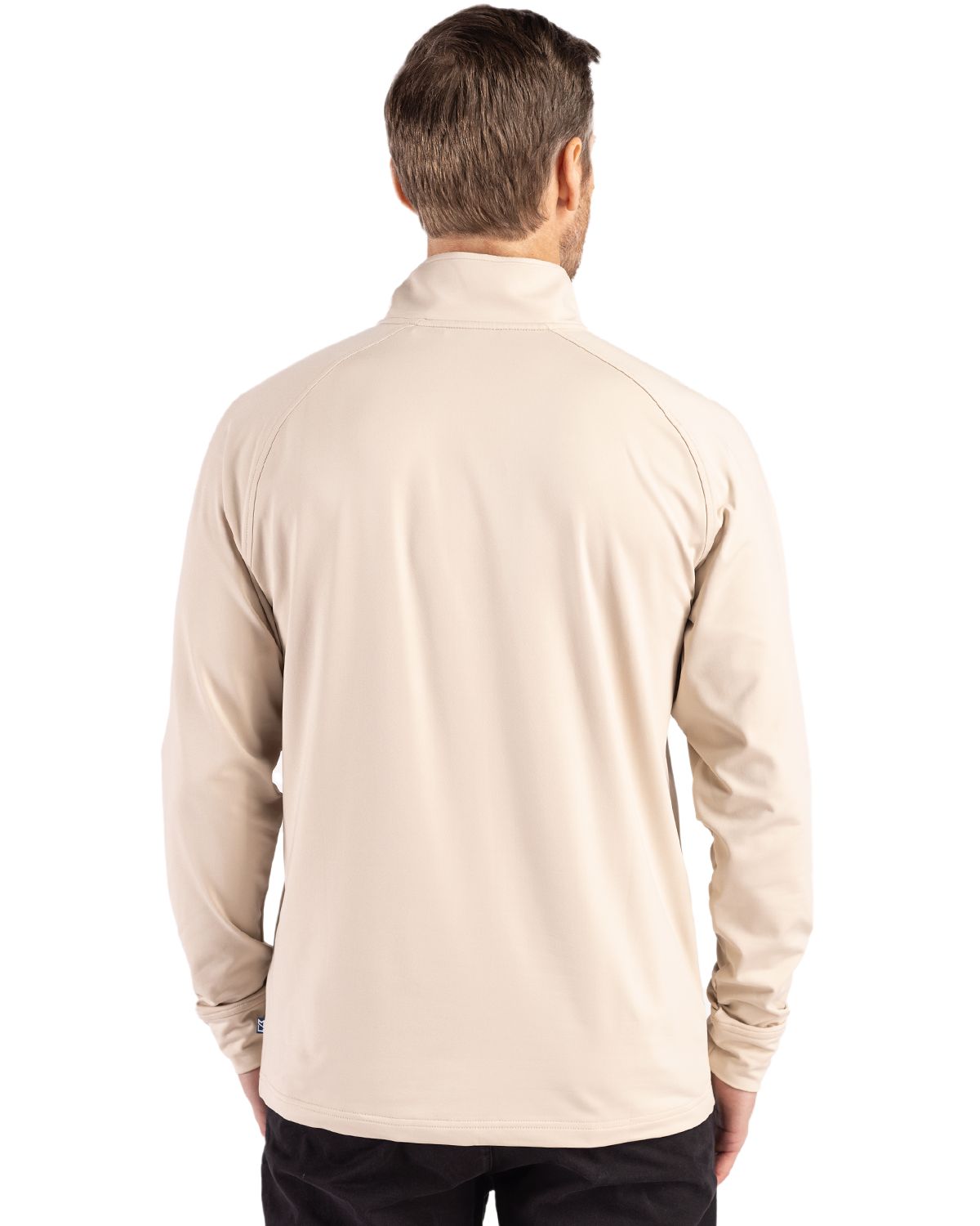 Cutter & Buck® Adapt Eco Knit Stretch Recycled Mens Quarter Zip Pull Over