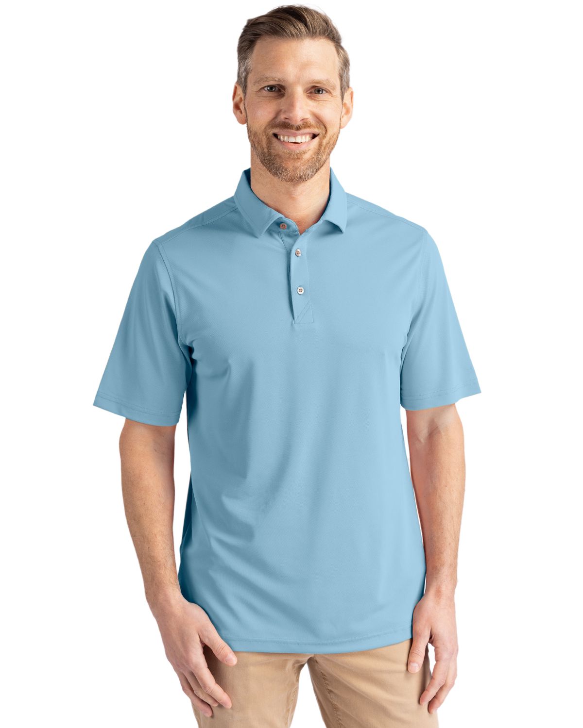 Cutter & Buck Virtue Eco Pique Recycled Mens Polo