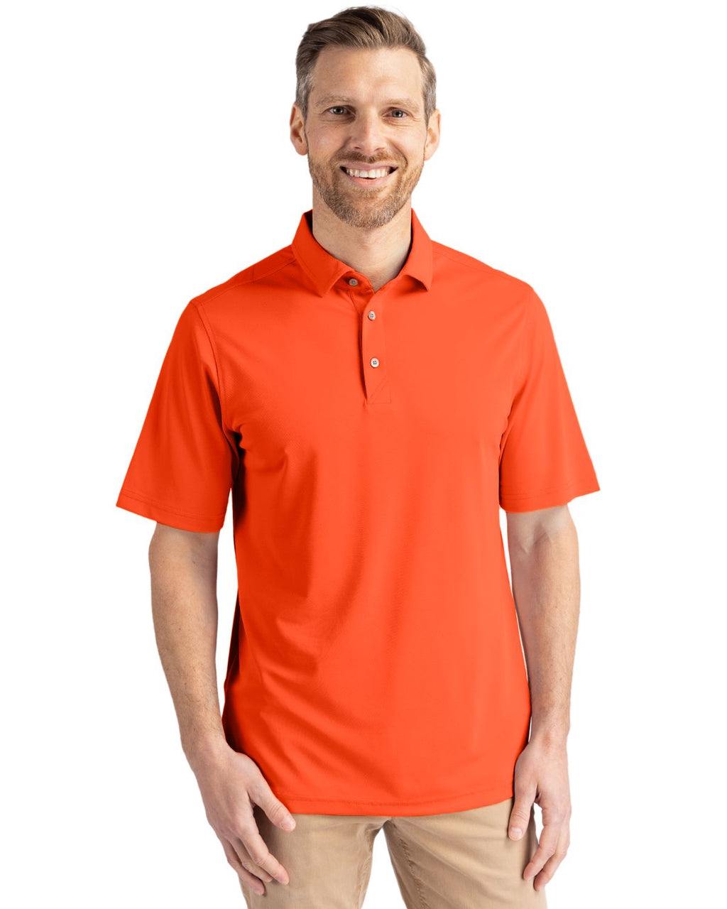 Cutter & Buck® Virtue Eco Pique Recycled Mens Big and Tall Polo
