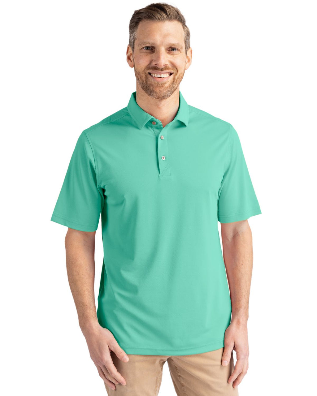 Cutter & Buck Virtue Eco Pique Recycled Mens Polo