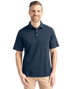 Cutter & Buck® Virtue Eco Pique Recycled Mens Big and Tall Polo