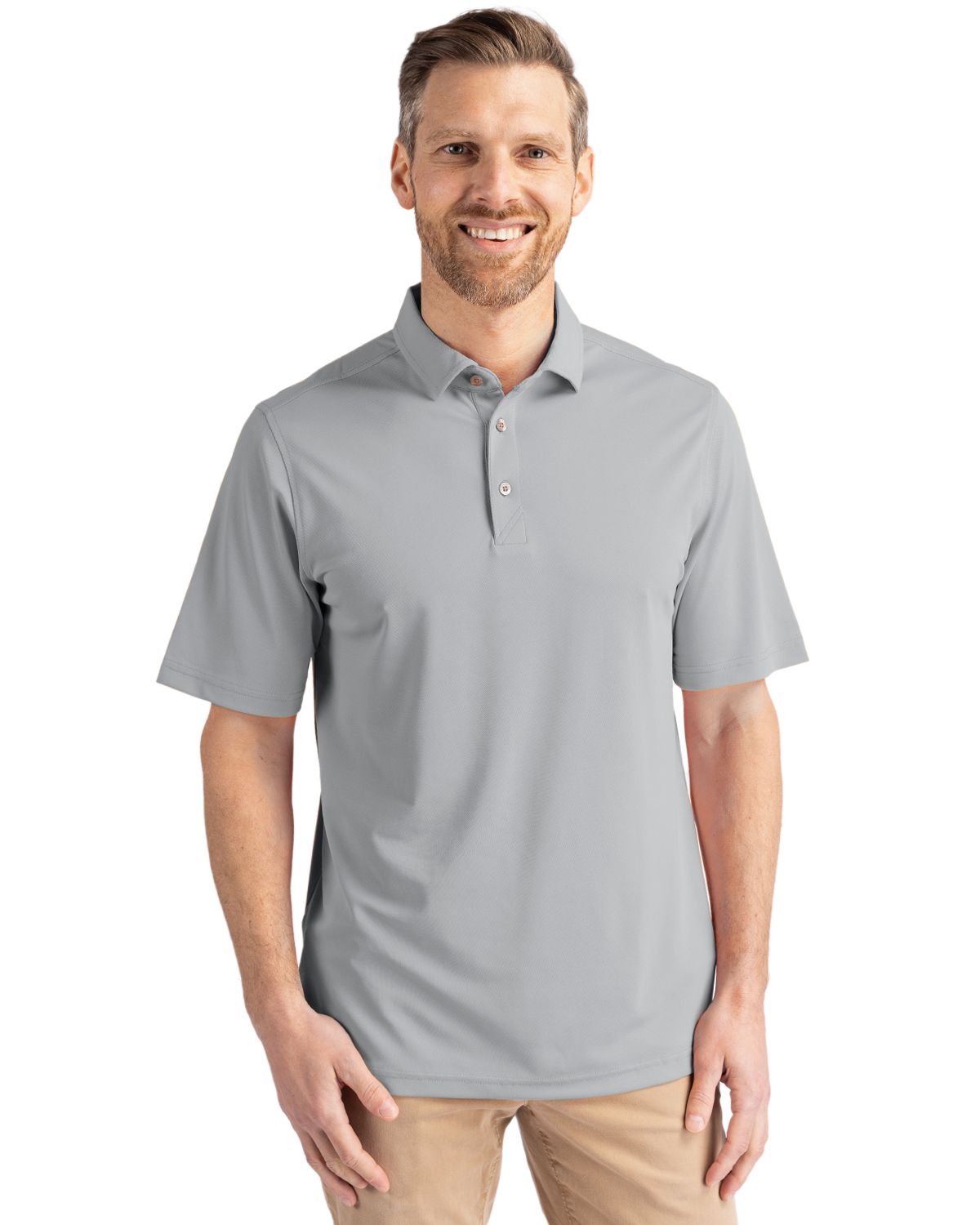 Cutter & Buck® Virtue Eco Pique Recycled Mens Big and Tall Polo