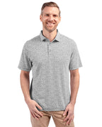 Cutter & Buck® Virtue Eco Pique Botanical Print Recycled Mens Polo