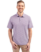 Cutter & Buck® Virtue Eco Pique Botanical Print Recycled Mens Polo