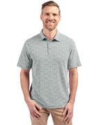 Cutter & Buck® Virtue Eco Pique Botanical Print Recycled Mens Polo