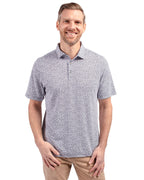 Cutter & Buck® Virtue Eco Pique Botanical Print Recycled Mens Polo