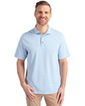 Cutter & Buck® Virtue Eco Pique Stripe Recycled Mens Polo