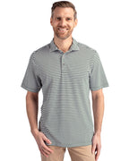 Cutter & Buck® Virtue Eco Pique Stripe Recycled Mens Polo