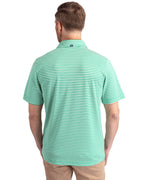 Cutter & Buck® Virtue Eco Pique Stripe Recycled Mens Polo