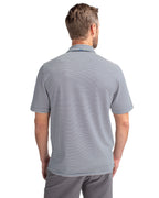 Cutter & Buck® Virtue Eco Pique Stripe Recycled Mens Big and Tall Polo