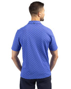 Cutter & Buck® Virtue Eco Pique Tile Print Recycled Mens Big & Tall Polo