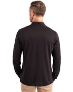 Cutter & Buck® Virtue Eco Pique Recycled Quarter Zip Mens Big & Tall Pull Over