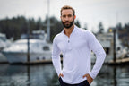 Cutter & Buck® Virtue Eco Pique Recycled Quarter Zip Mens Pull Over