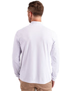 Cutter & Buck® Virtue Eco Pique Recycled Quarter Zip Mens Big & Tall Pull Over